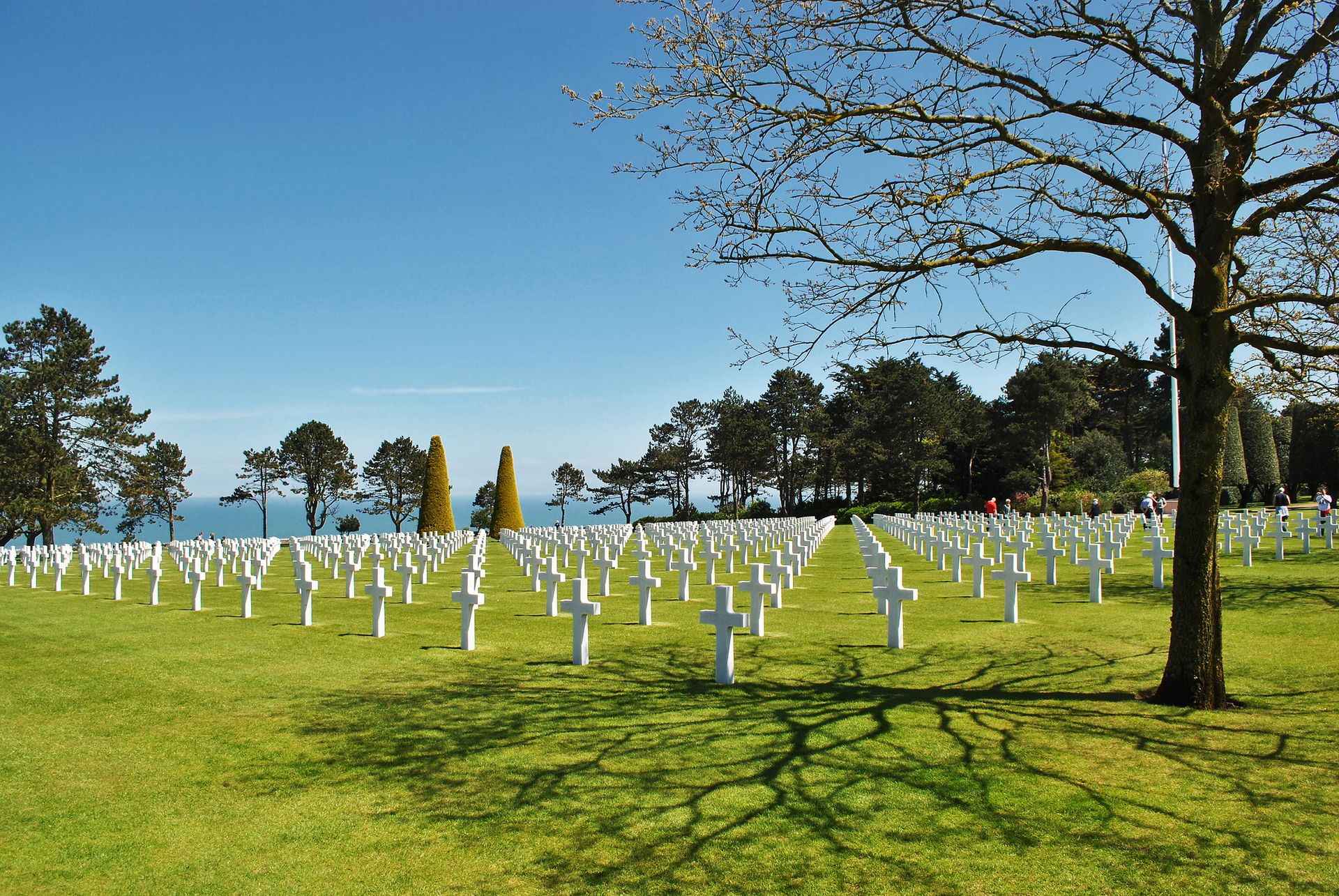 Cimetière américain - Normandie