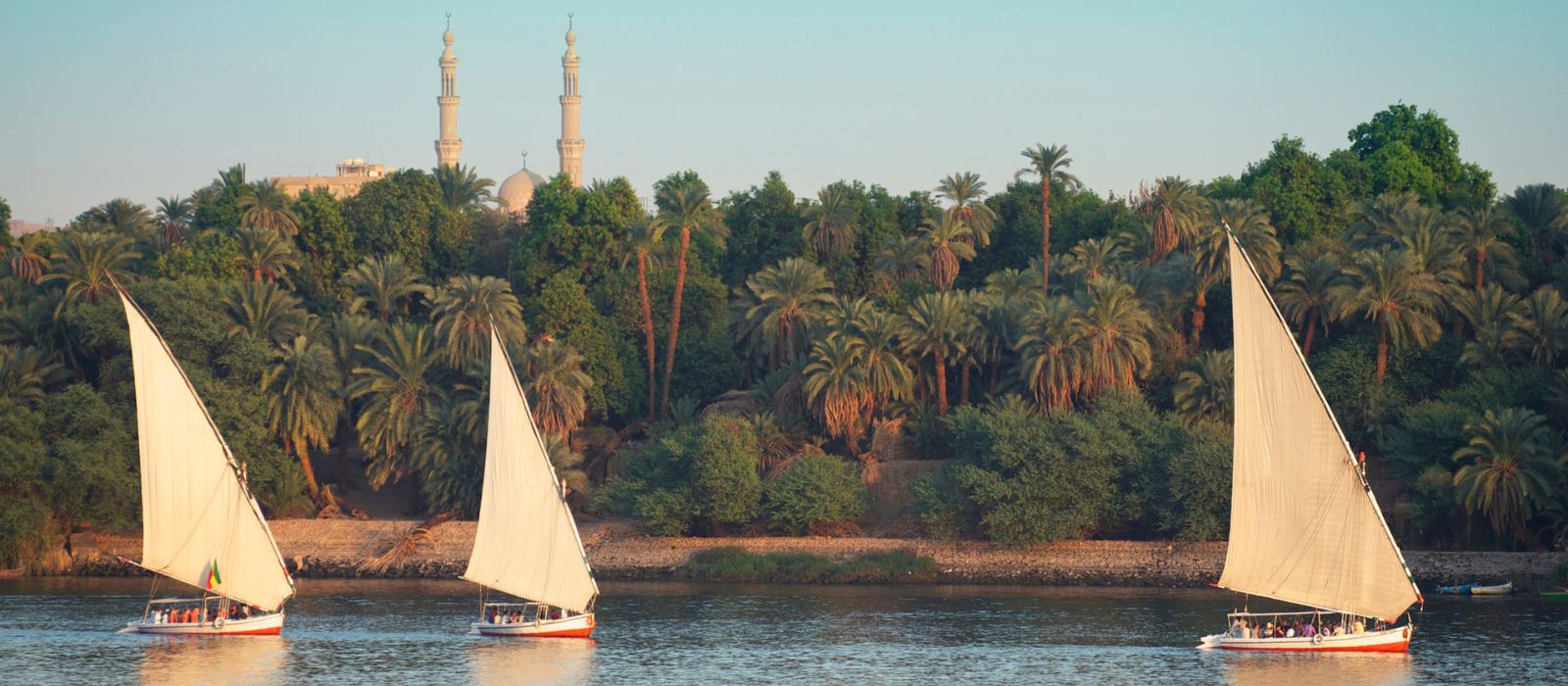 Felouques sur le Nil
