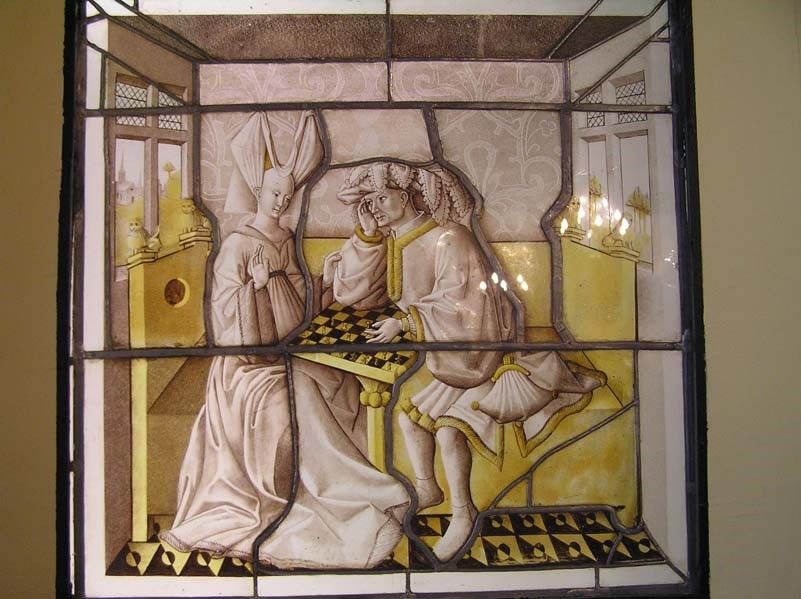 Vitrail moyen age