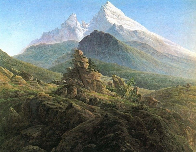 Le Watzmann Caspar Friedrich