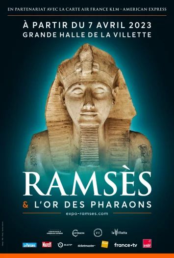 Présentation de l’exposition « Ramsès et l’or des pharaons » à la Grande Halle de La Villette