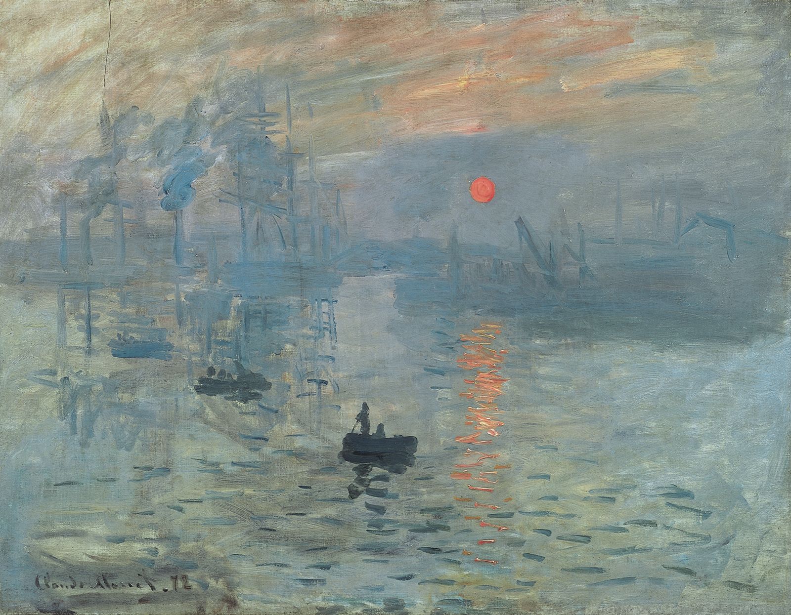 Claude Monet, Impression, soleil levant - 150 ans du mouvement impressioniste