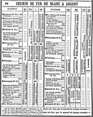 Livret_Chaix_Horaires_d'hiver_1920_Ligne_du_Blanc-Argent