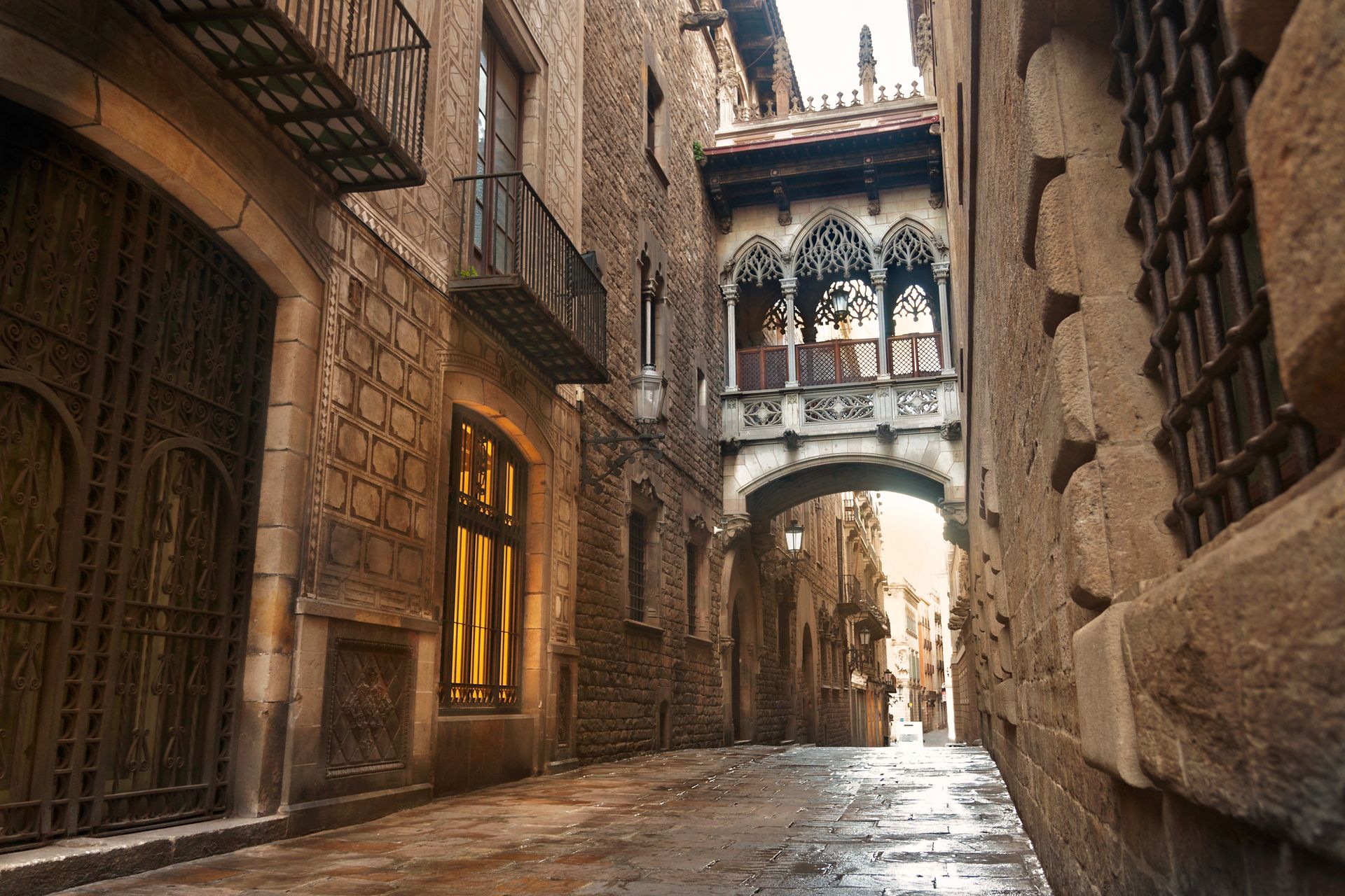 Barrio Gotico de Barcelone - Espagne ©iStock