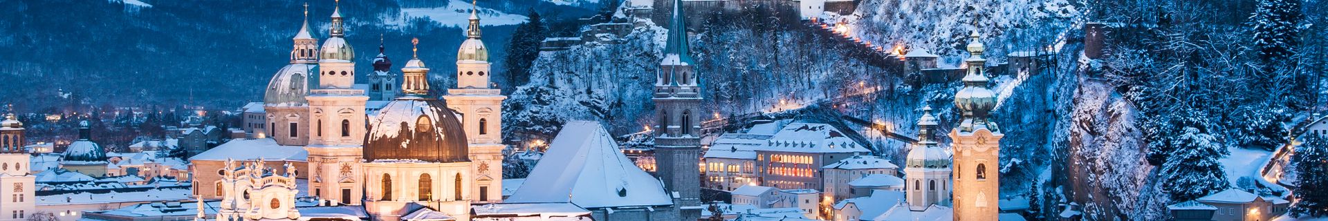 Ville historique de Salzbourg en hiver - Autriche ©GettyImages