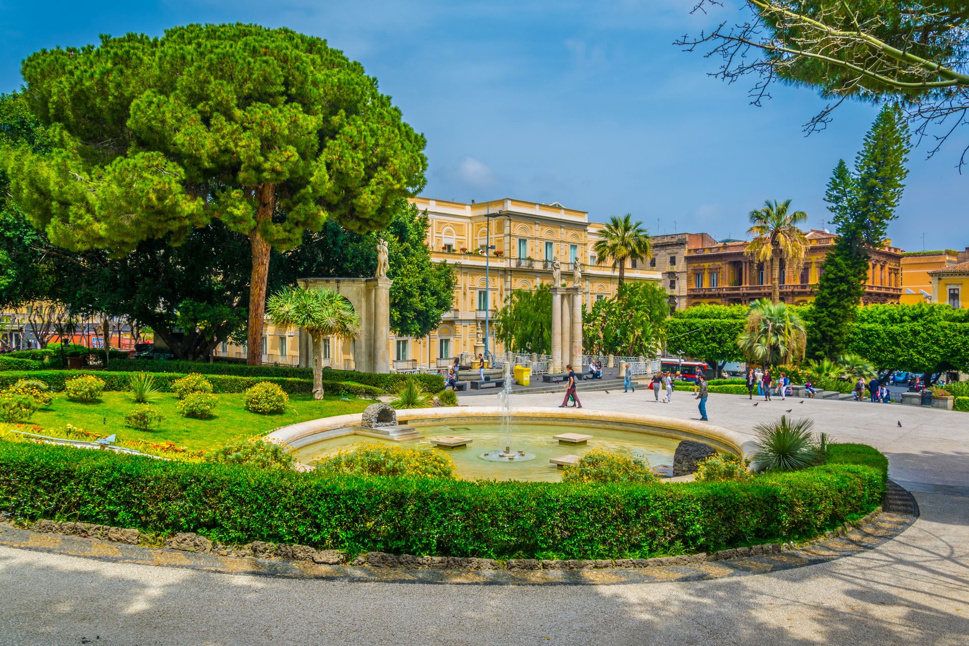 Parc du jardin Bellini, Catane - Italie