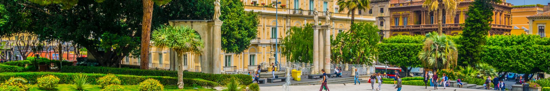 Parc du jardin Bellini, Catane - Italie