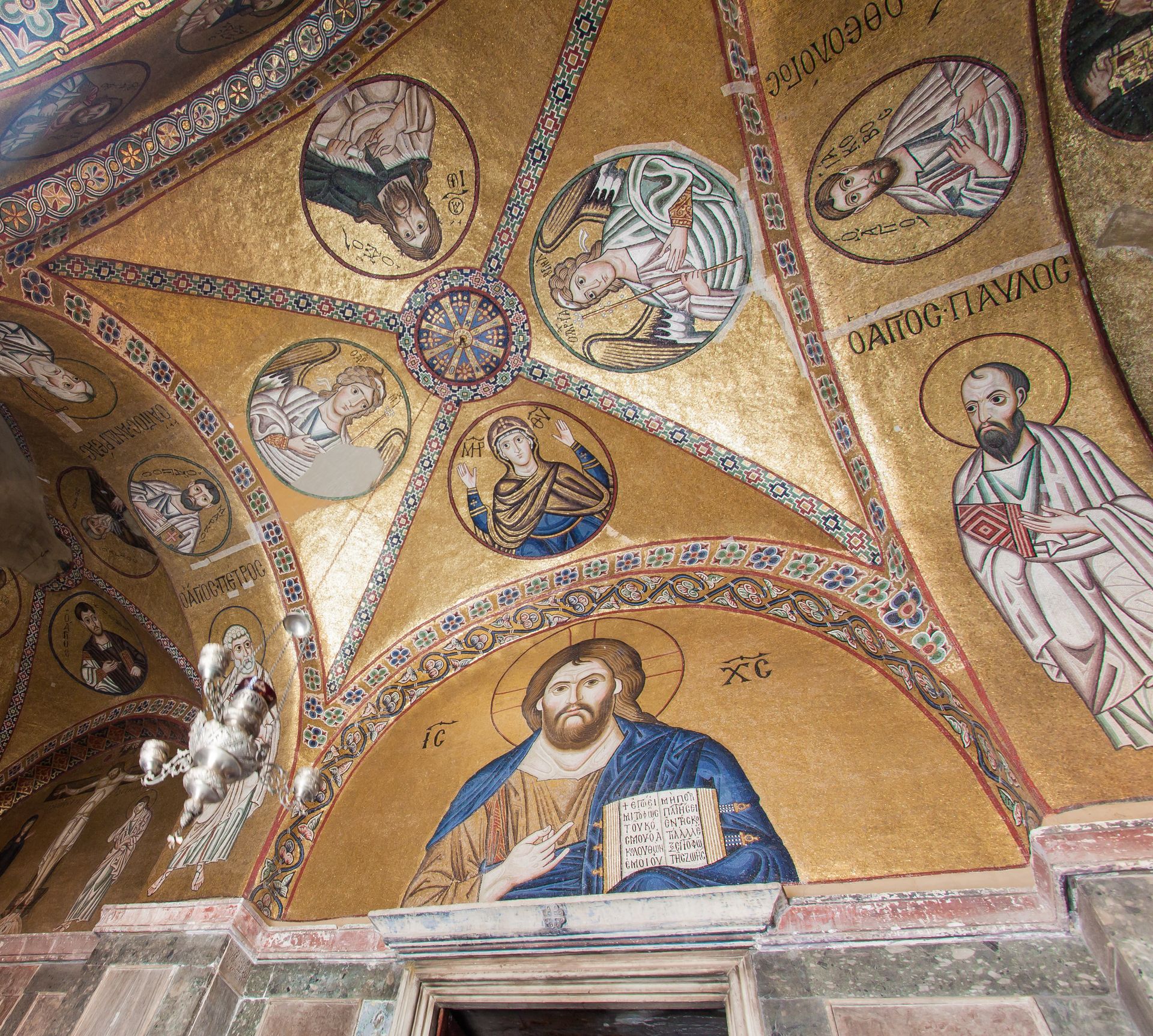 Mosaïque du monastère d_Ossios Loukas - Grèce