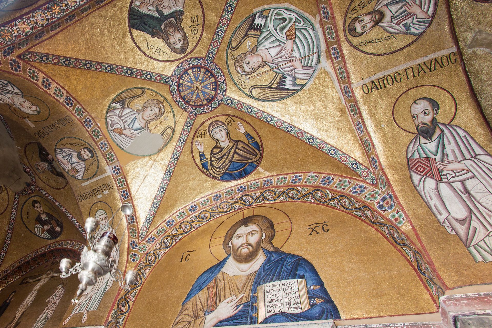Mosaïque du monastère d_Ossios Loukas - Grèce