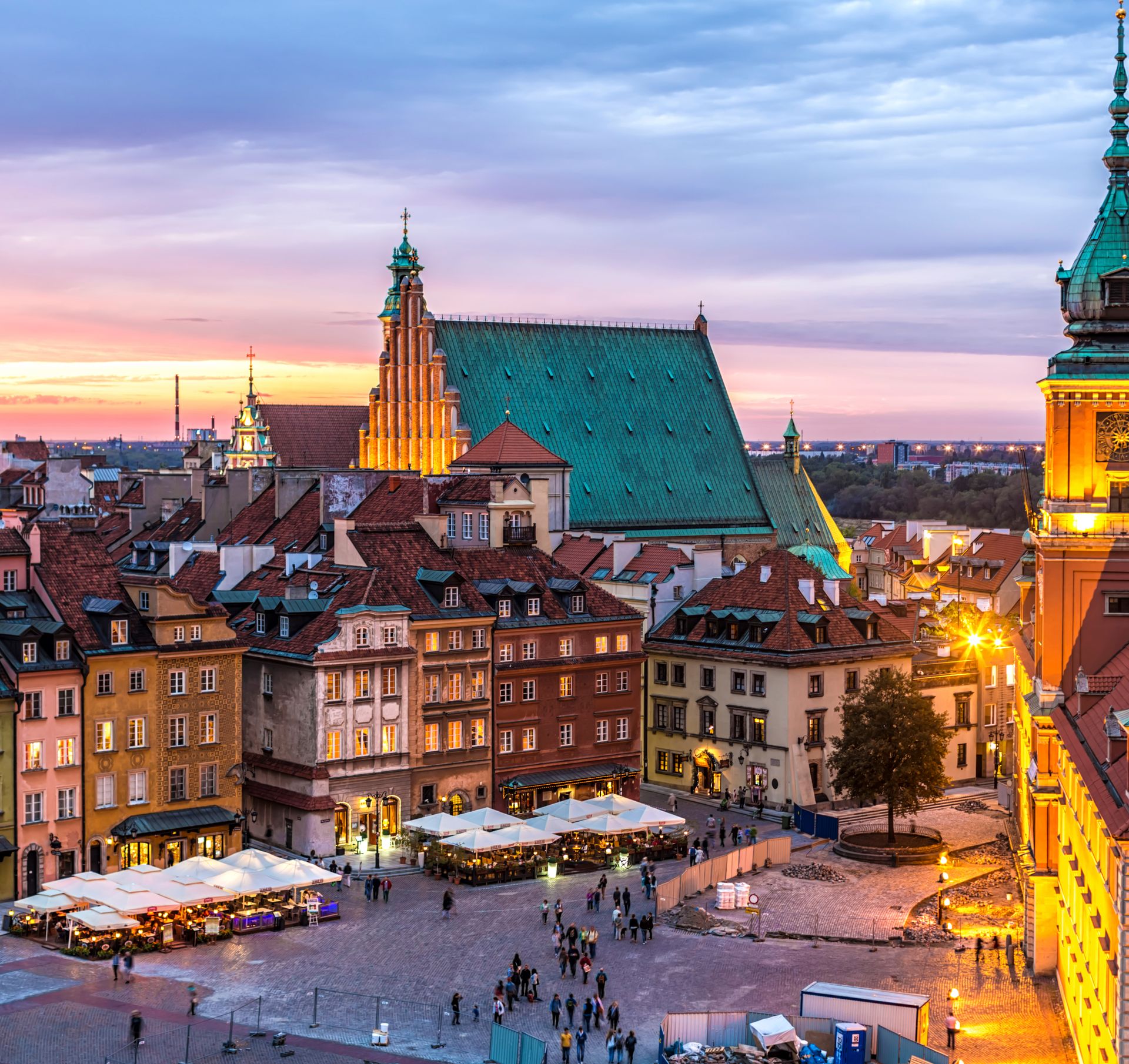 Vieille ville de Varsovie - Pologne ©iStock