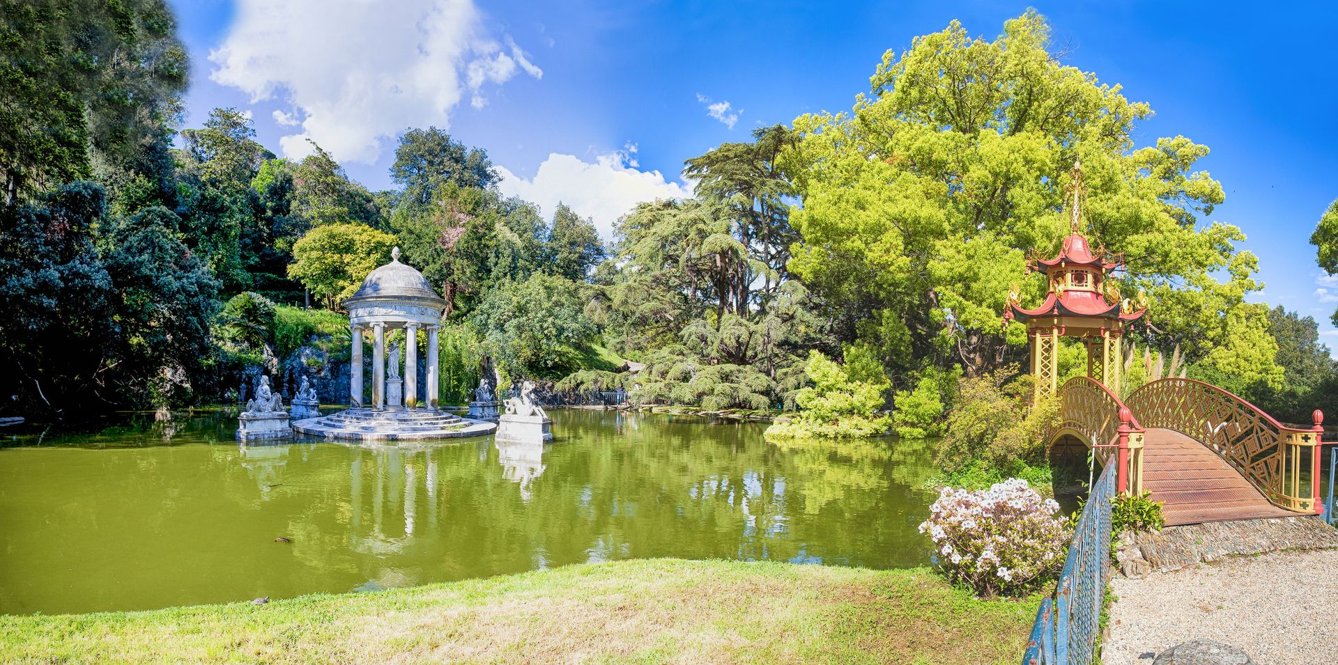 Jardin de la villa Durazzo