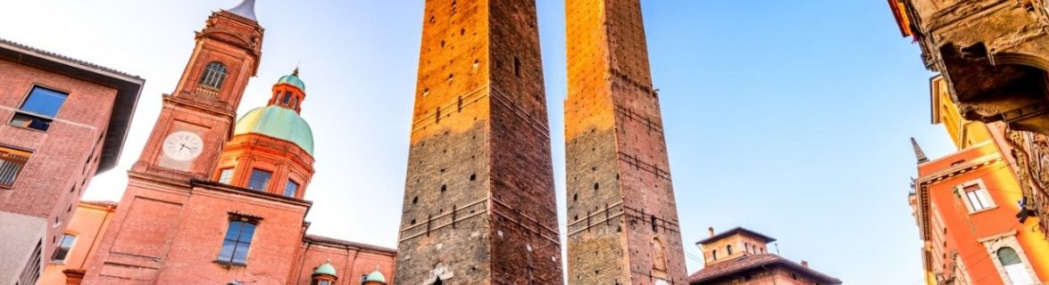 Les deux tours de Bologne - Italie