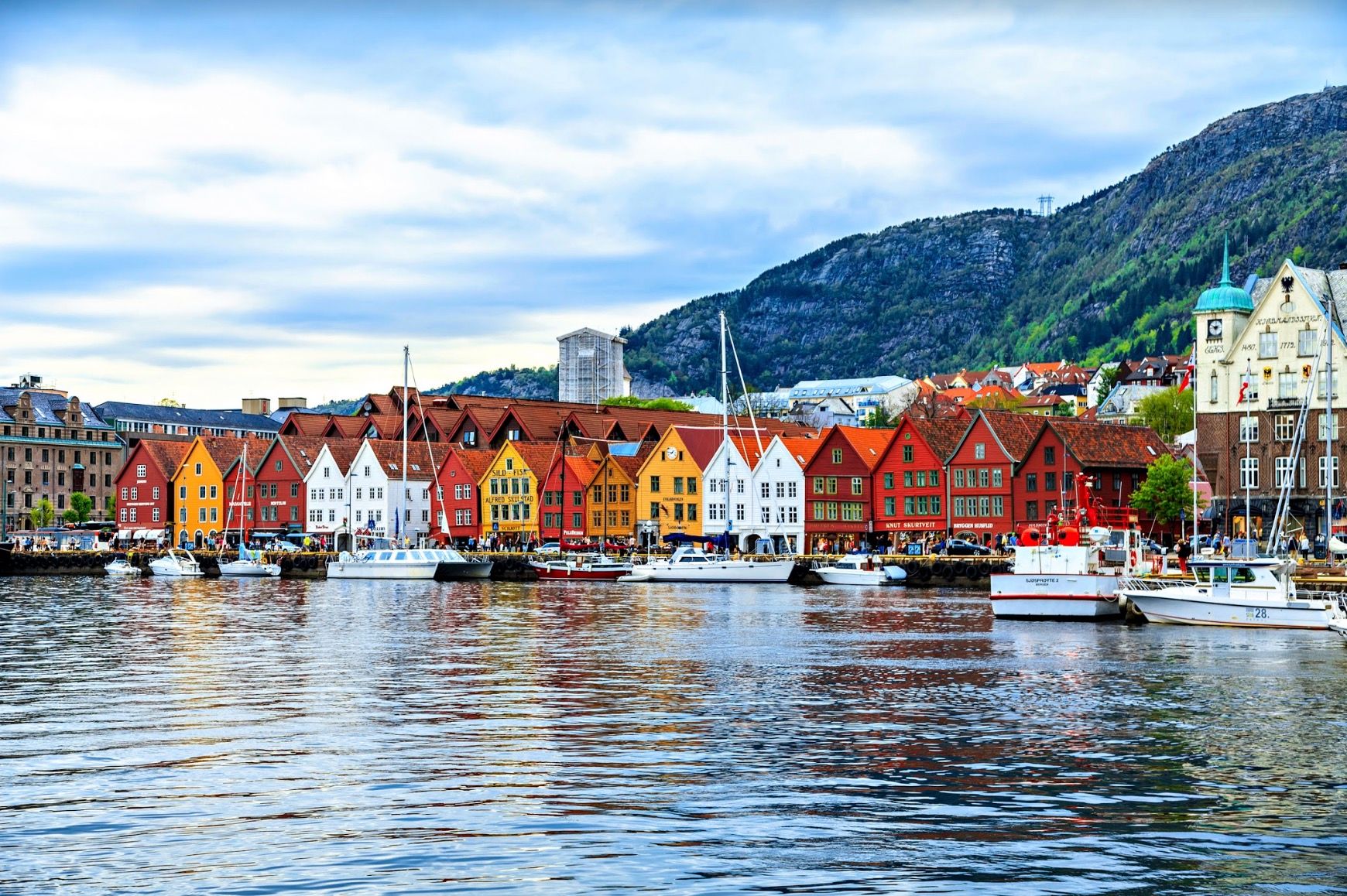 Panorama, Bergen - Norvège ©Istock