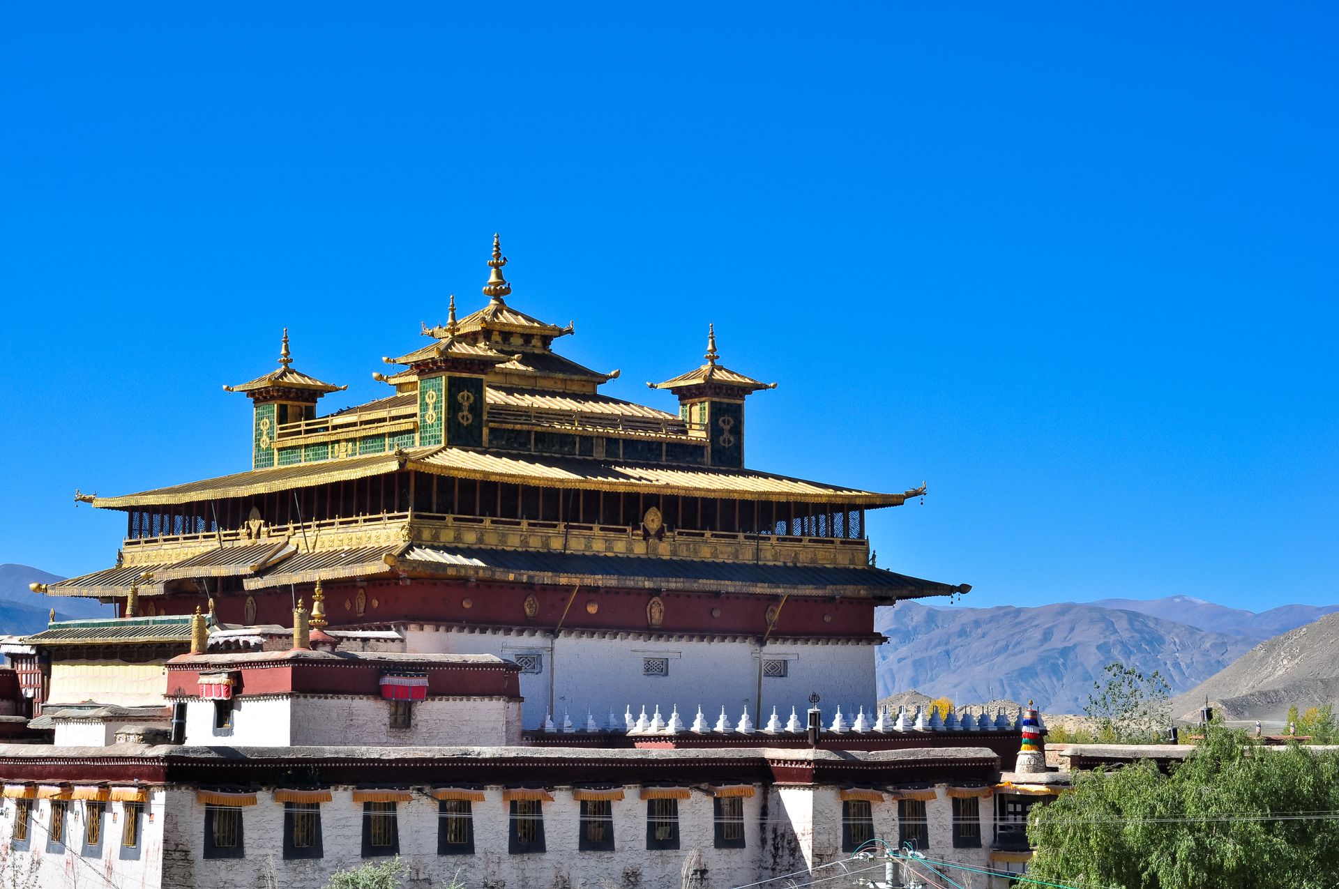 The holy temple à Samye monastery - Tibet ©Thinkstock
