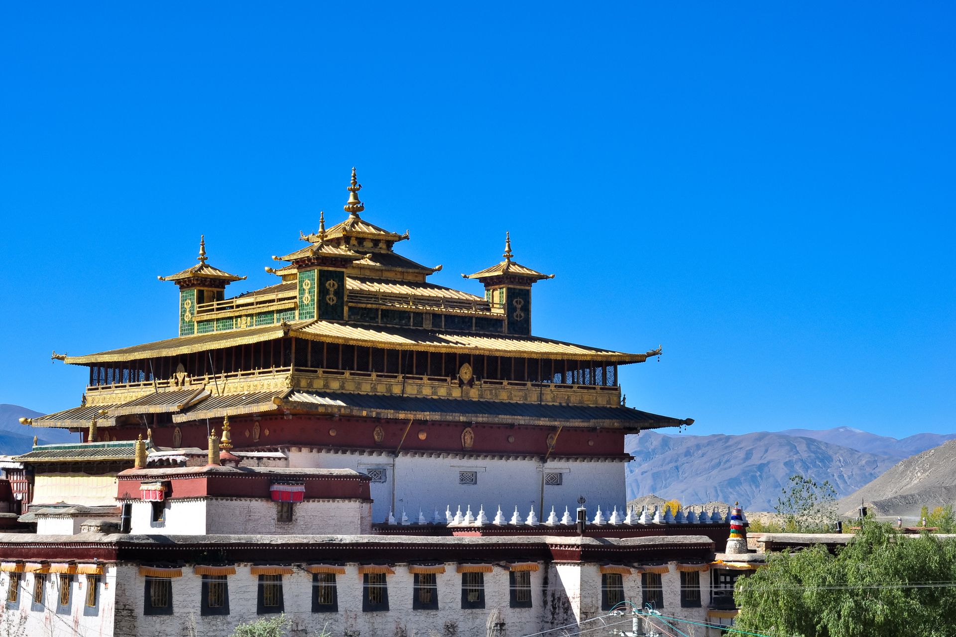 The holy temple à Samye monastery - Tibet ©Thinkstock