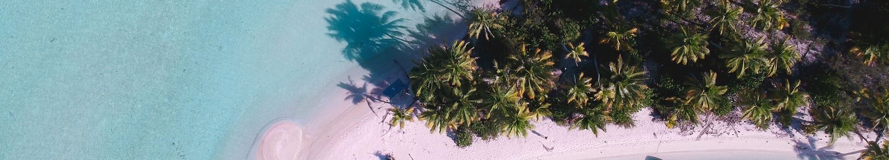 Vue aérienne, Fakarava - Polynésie