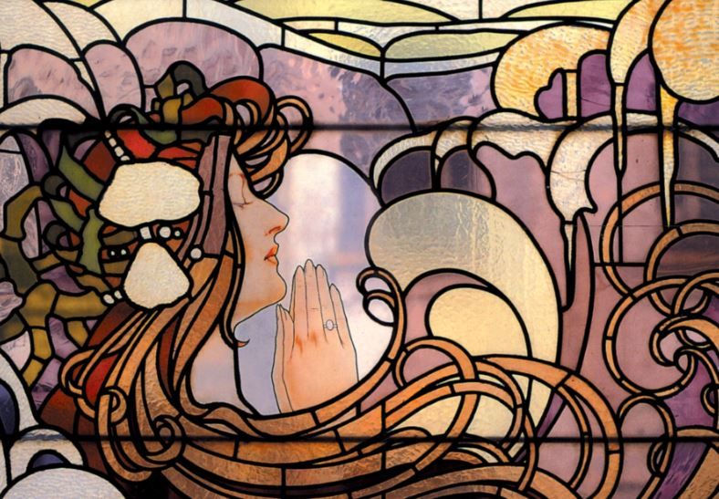 Vitrail Rue de l'Arbre Benit, Bruxelles - Belgique © Visitbrussels