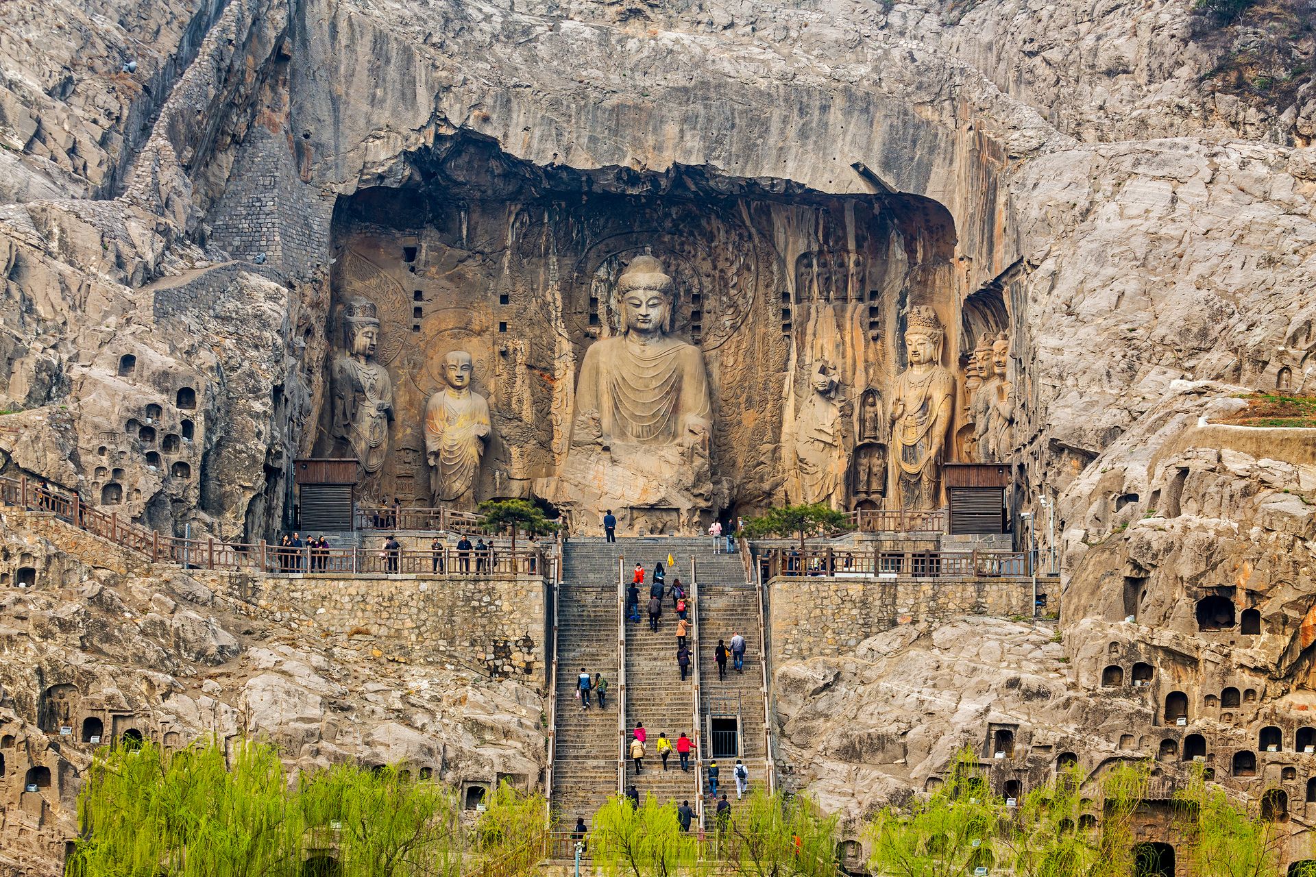 Grottes de Longmen, Luoyang - Chine ©iStock