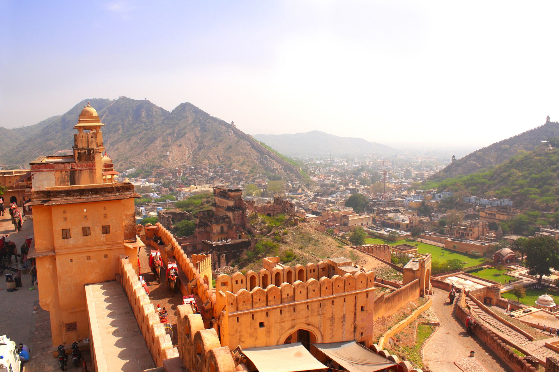 Le fort d'Amber à Jaipur, Rajasthan - Inde ©iStock