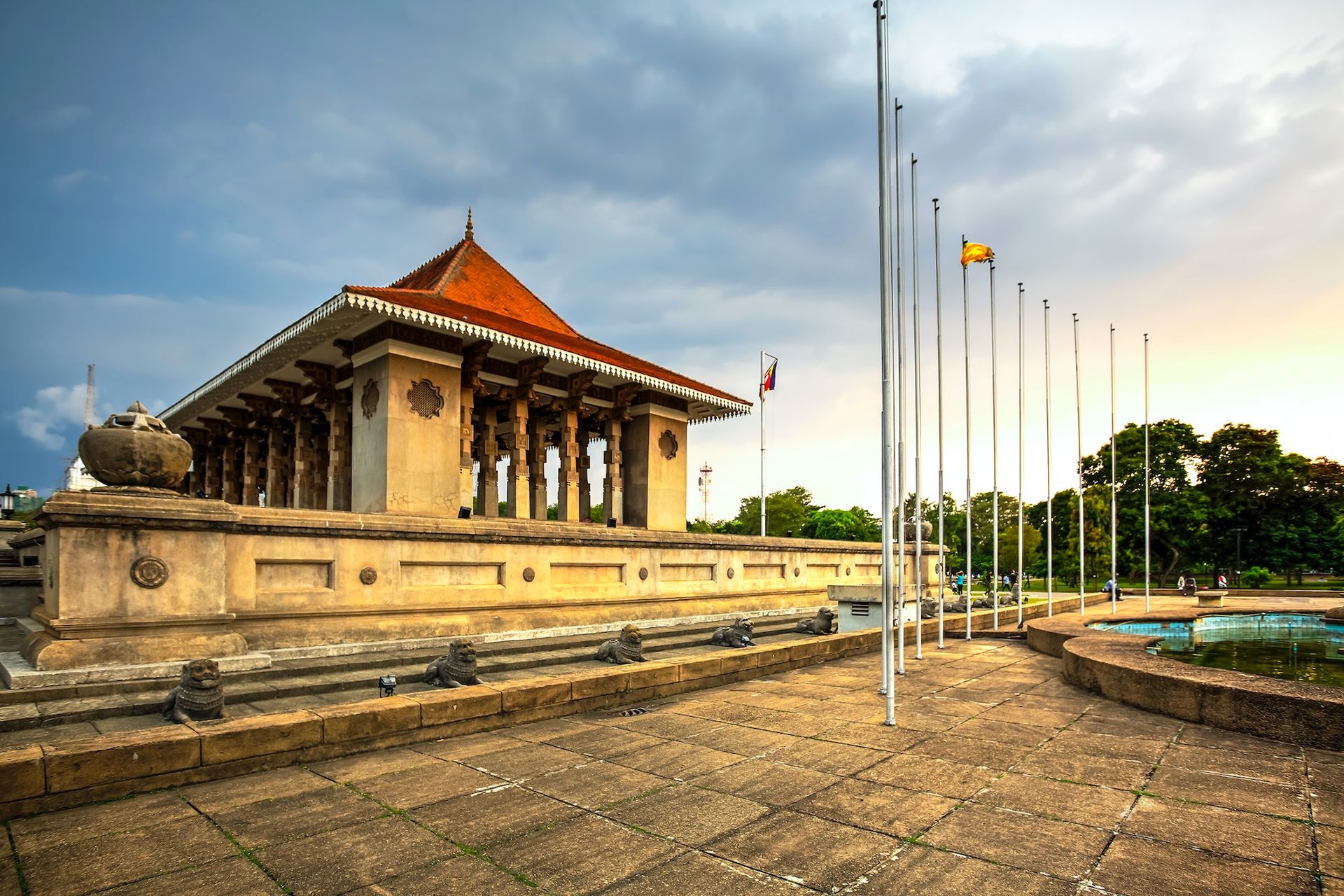 Mémorial Indépendance, Colombo - Sri-Lanka