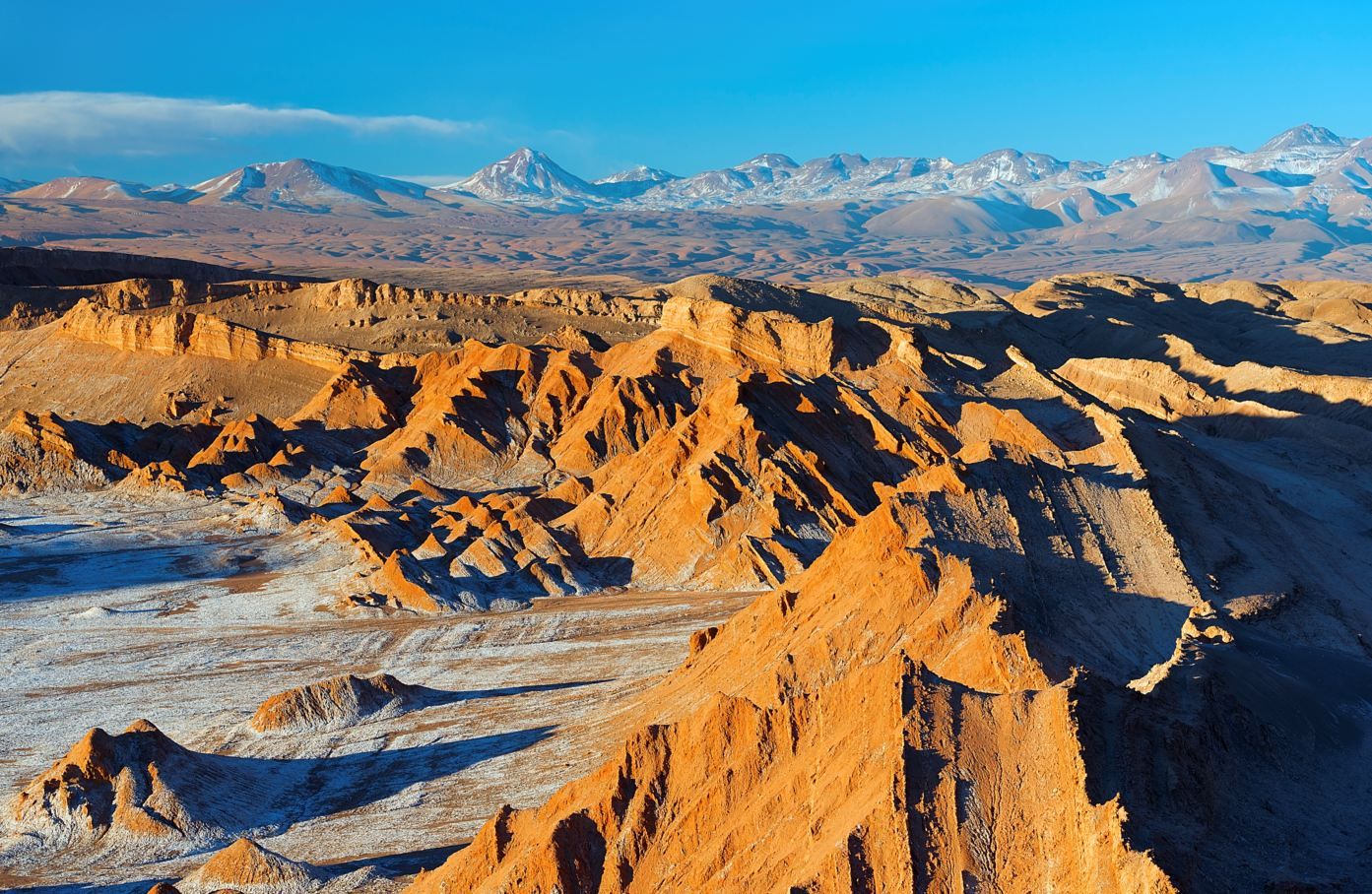 La vallée de la Lune, désert d'Atacama - Chili ©iStock
