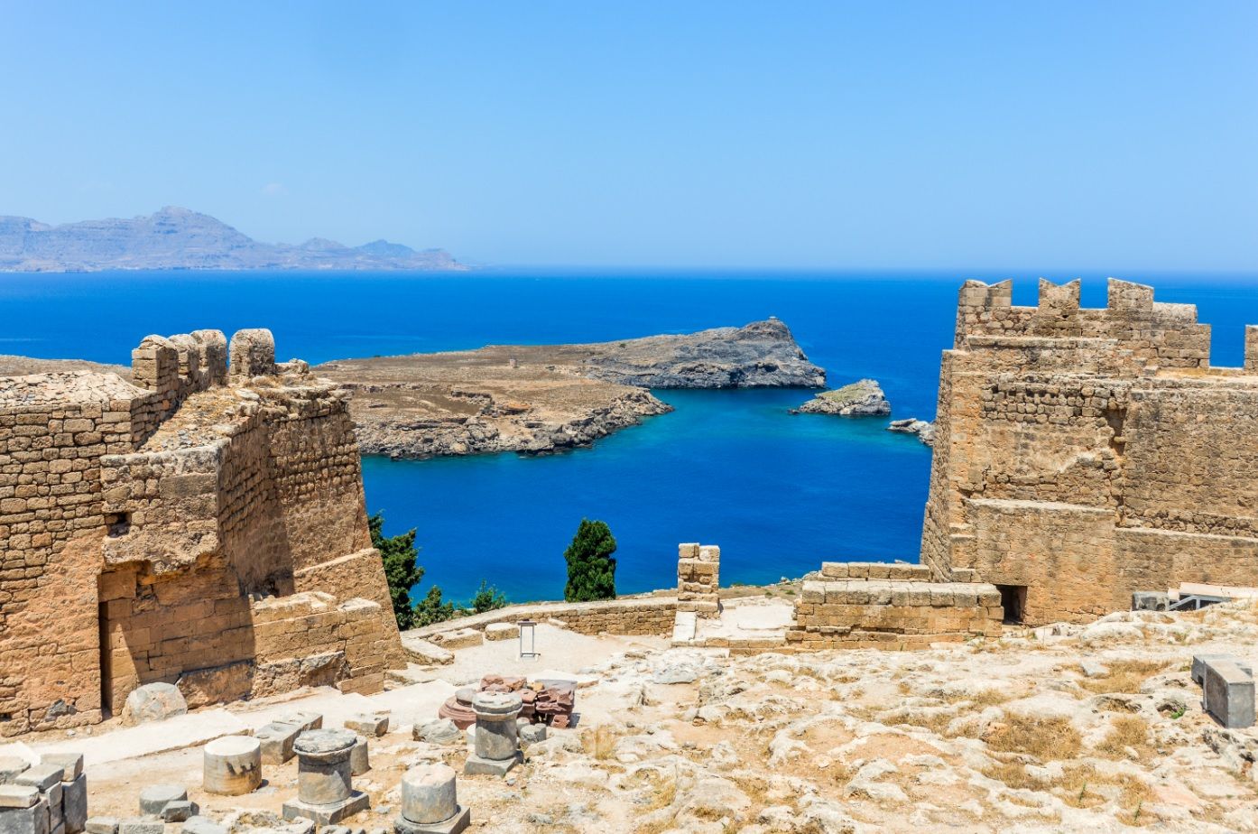 Acropole de Rhodes - Grèce