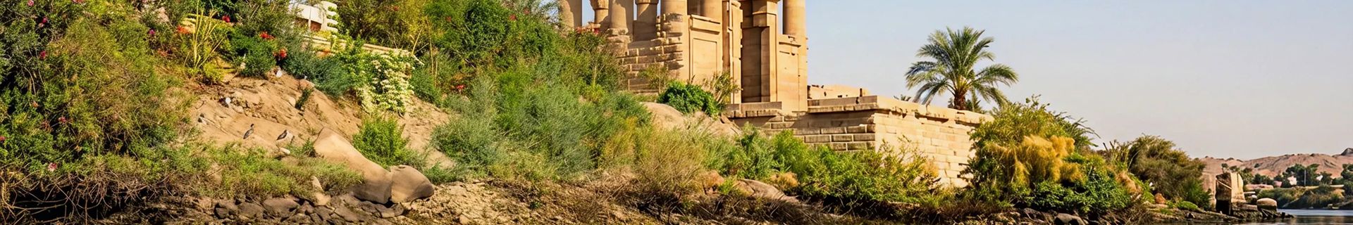 Kiosque de Trajan à Philae, Assouan - Egypte