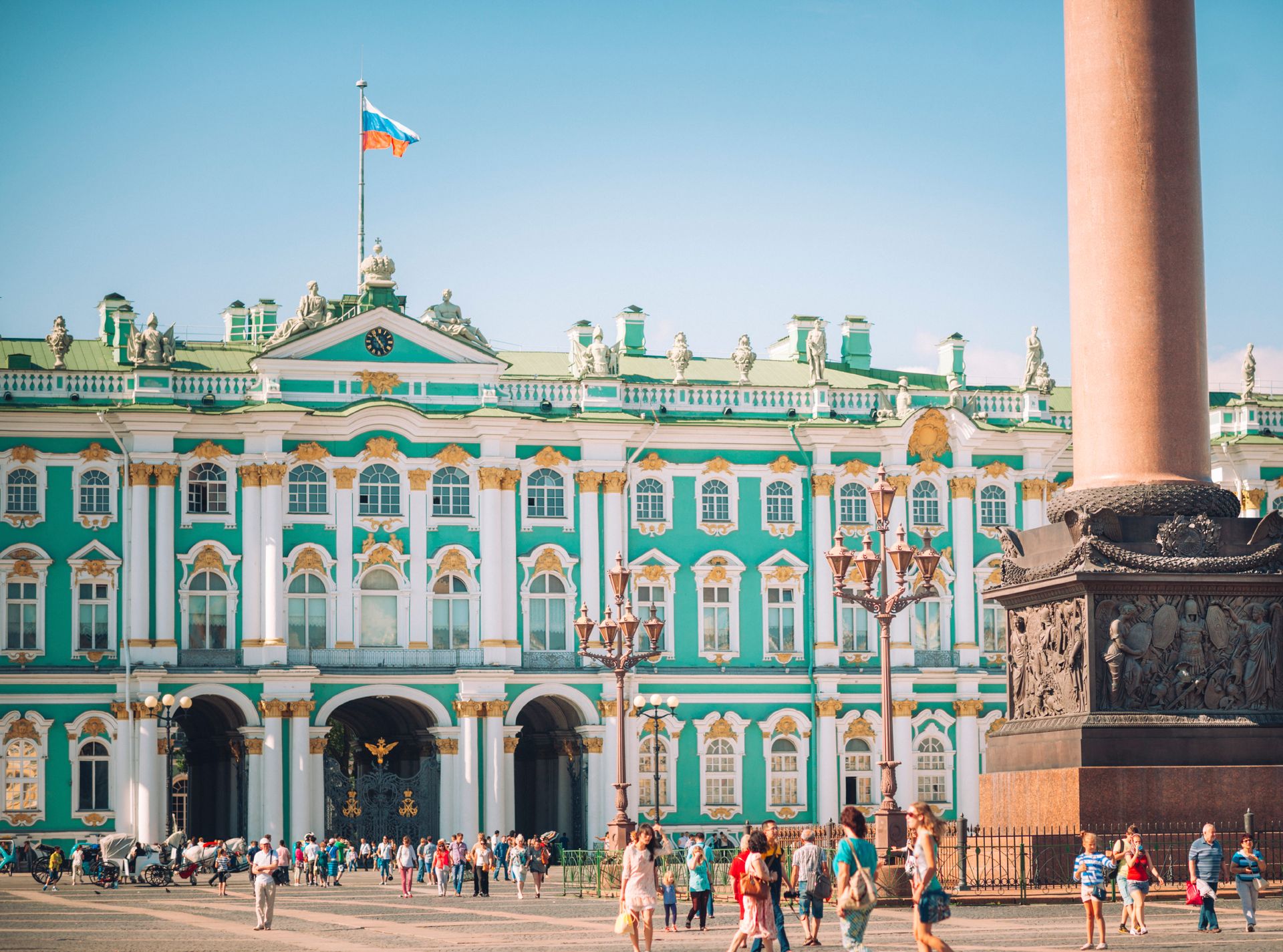 Musée de l'Ermitage, Saint Pétersbourg - Russie ©iStock