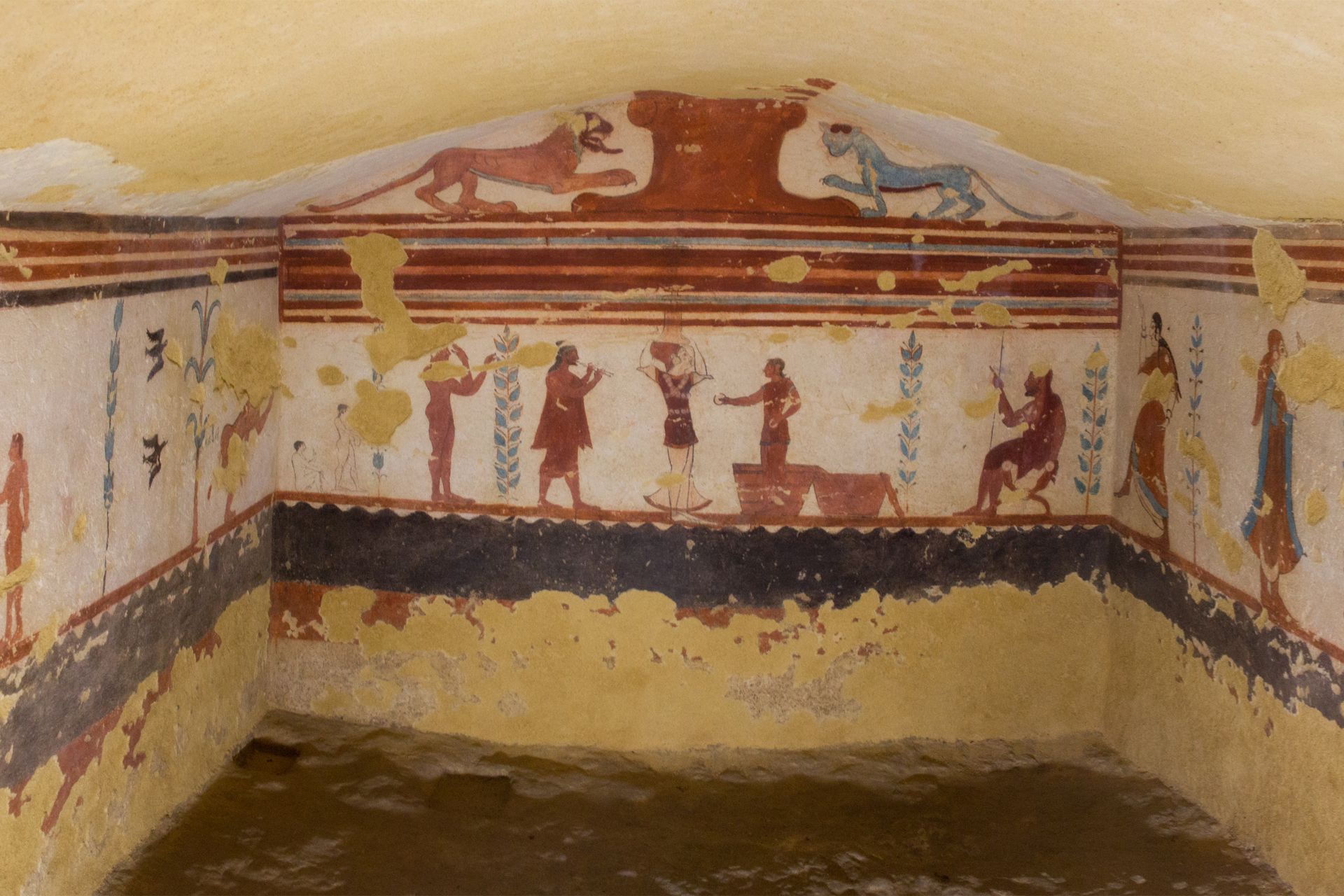 Nécropole de Tarquinia, Latium - Italie