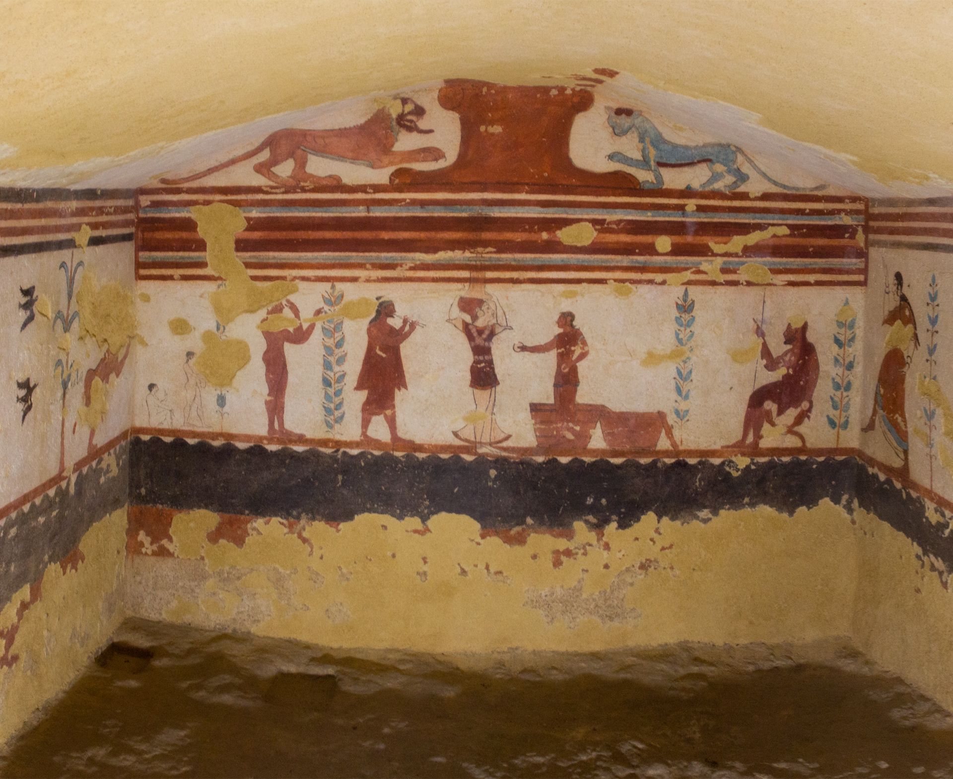 Nécropole de Tarquinia, Latium - Italie