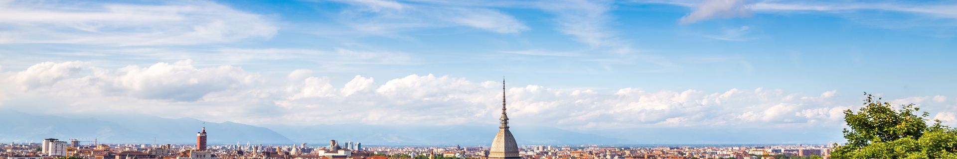 Vue panoramique sur Turin
