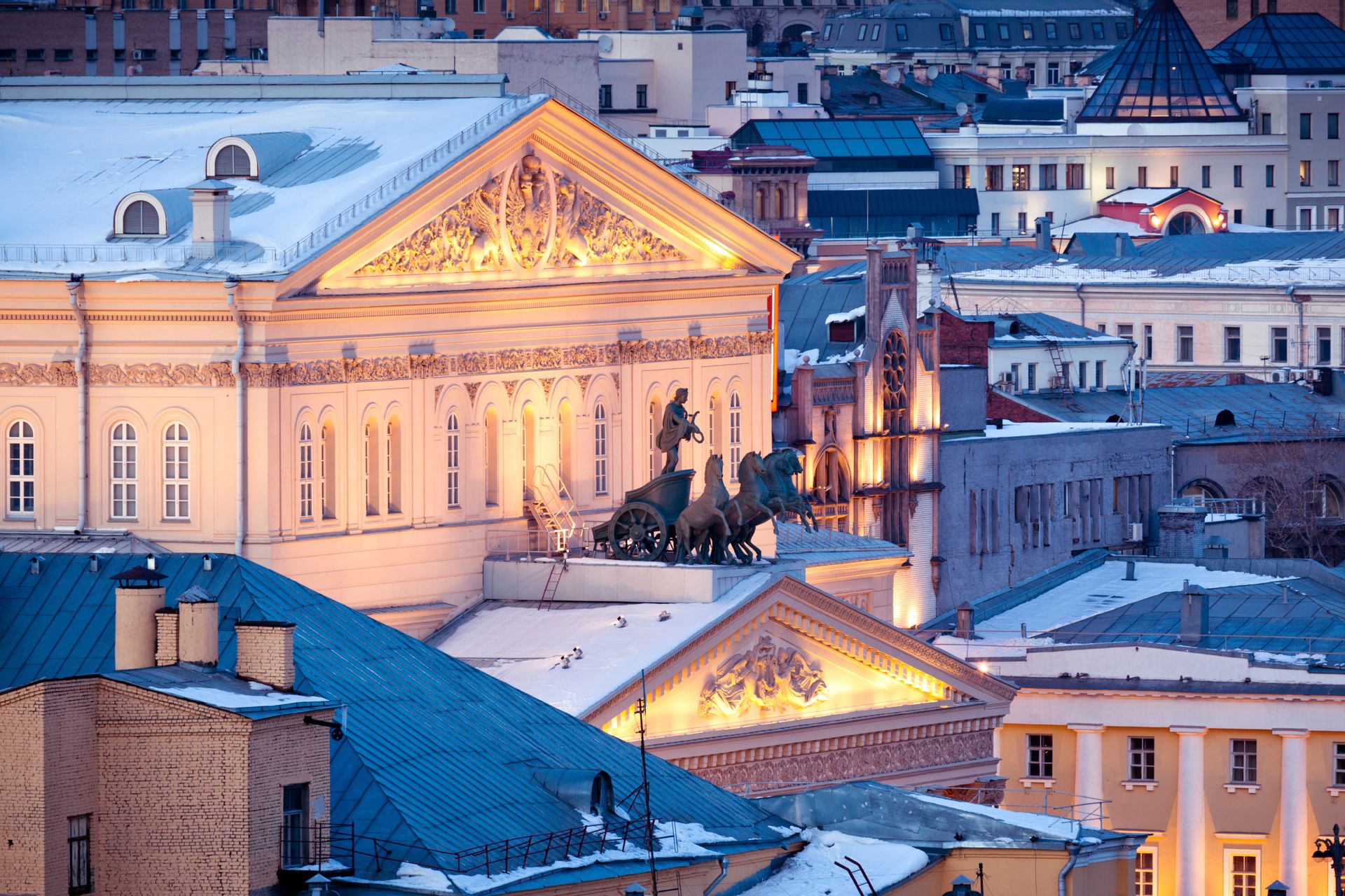 Théâtre du Bolchoï, Moscou - Russie ©iStock