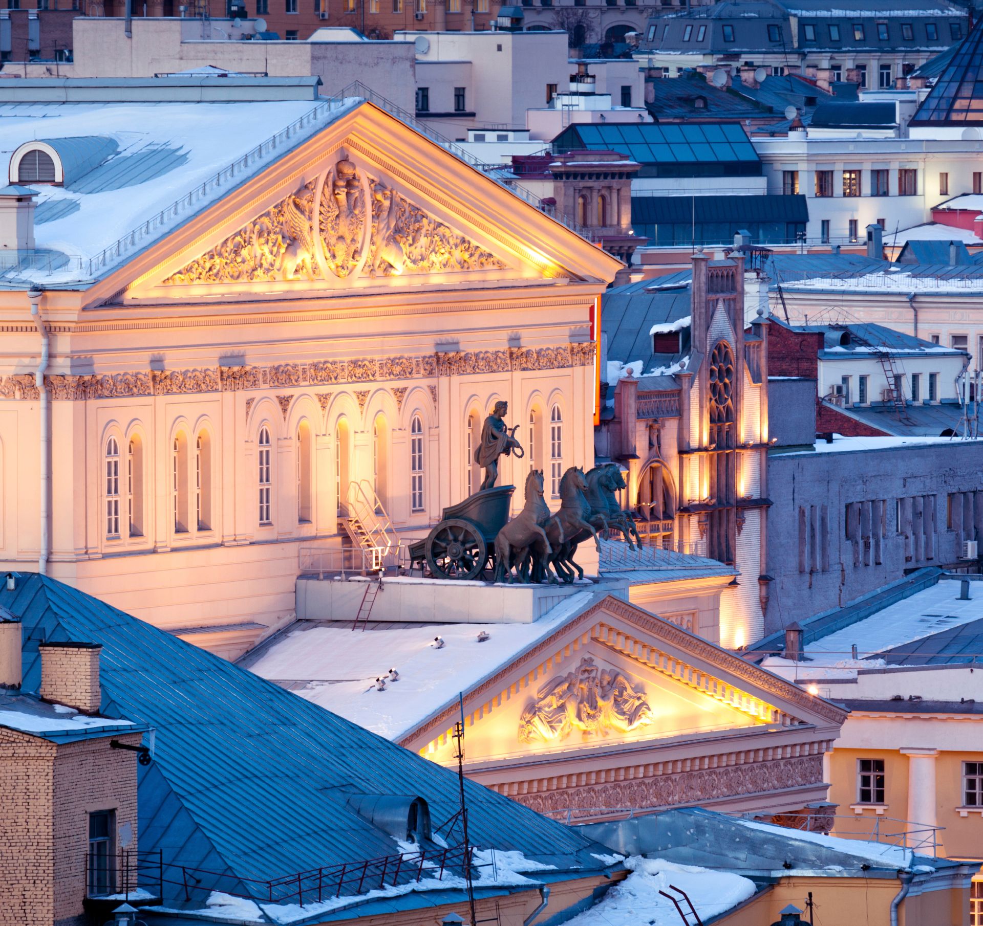 Théâtre du Bolchoï, Moscou - Russie ©iStock