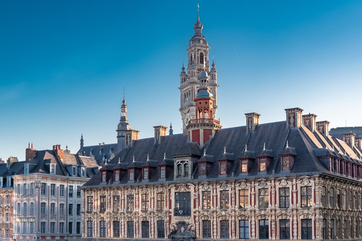 Façades historiques, Lille - France