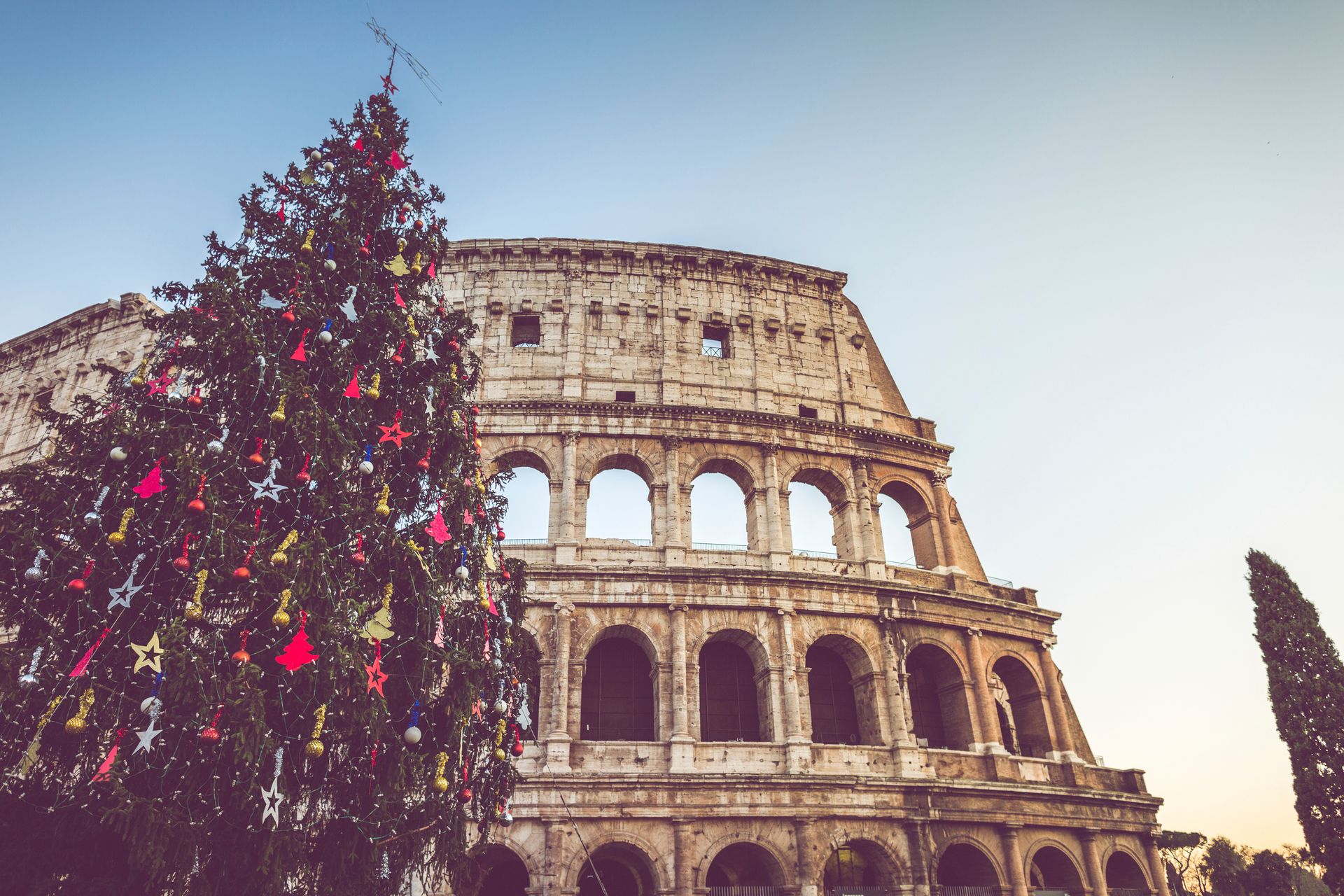 Le Colisée, Noël à Rome - Italie ©iStock