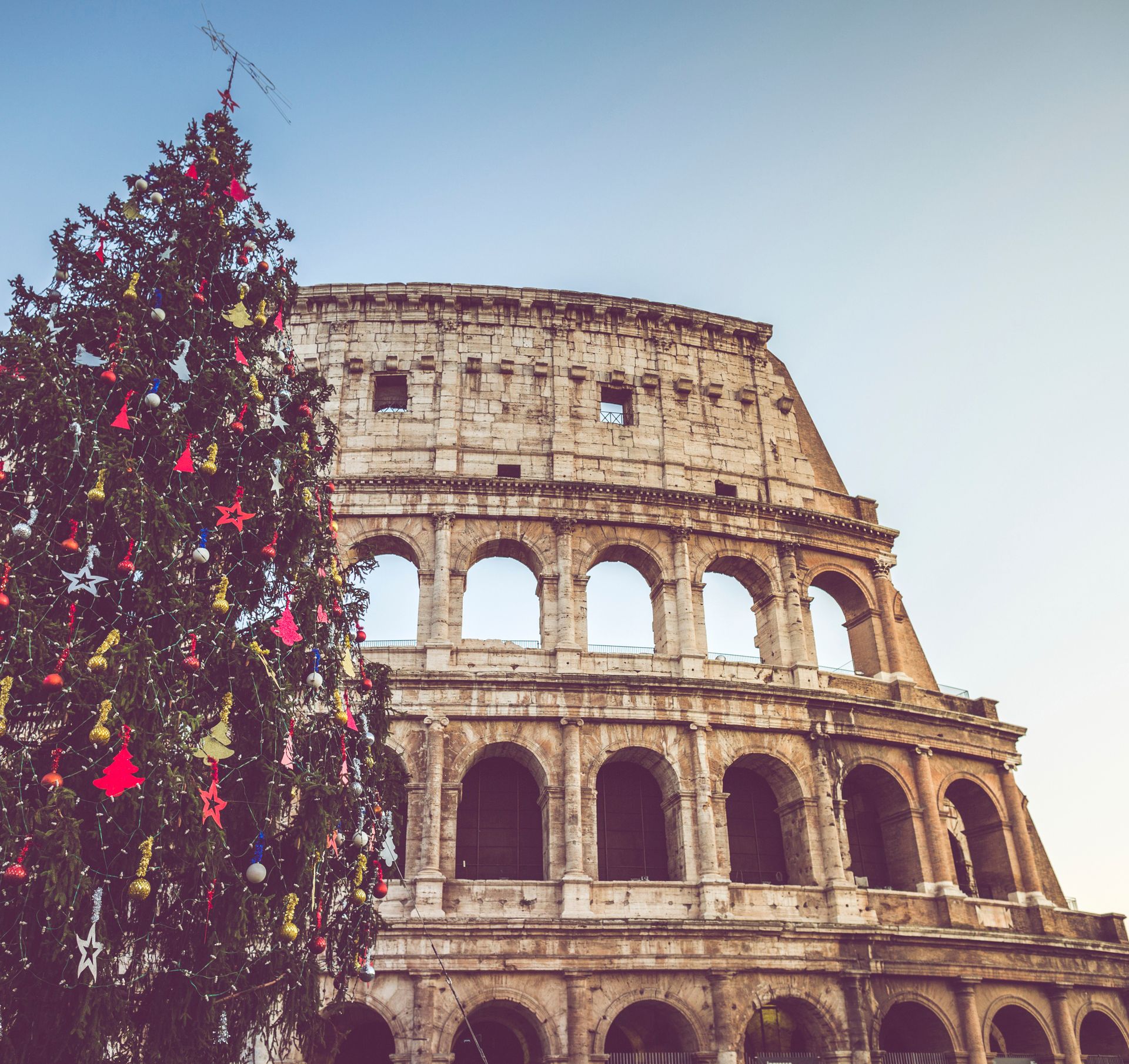 Le Colisée, Noël à Rome - Italie ©iStock