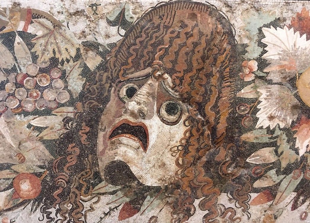 Mosaïques, musée archéologique de Naples - Italie ©Intermèdes