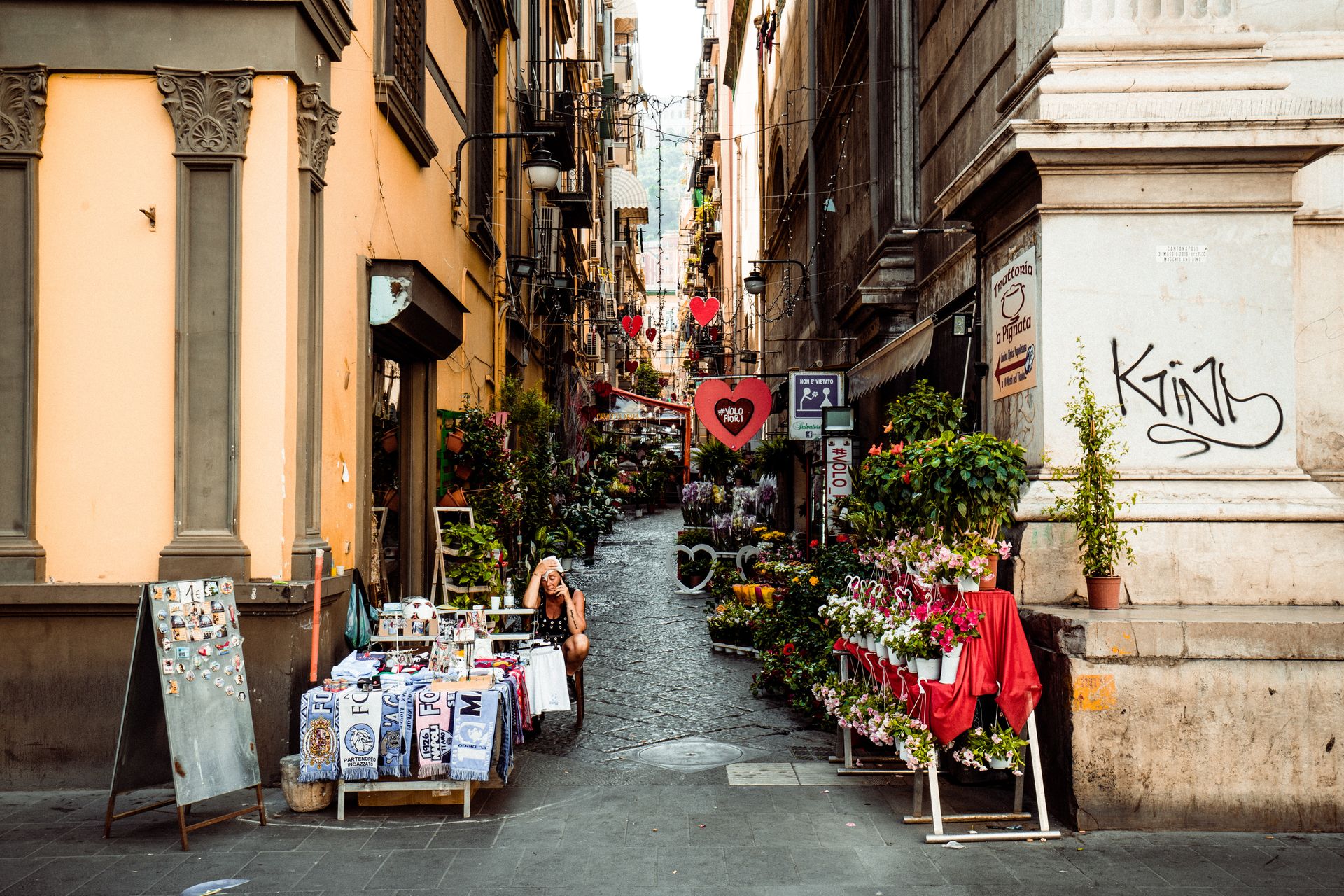centre historique de Naples - Italie
