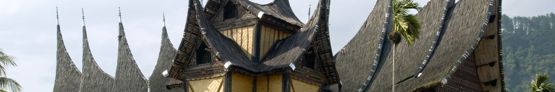 Maison Minangkabau - Sumatra - Indonésie