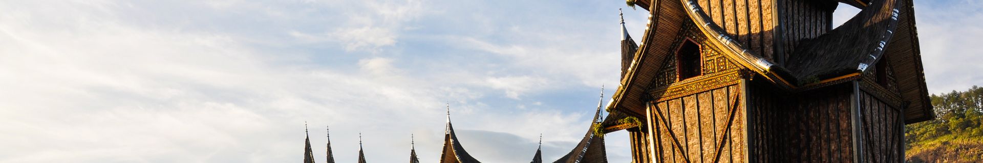 Maison Minangkabau2 - Sumatra - Indonésie