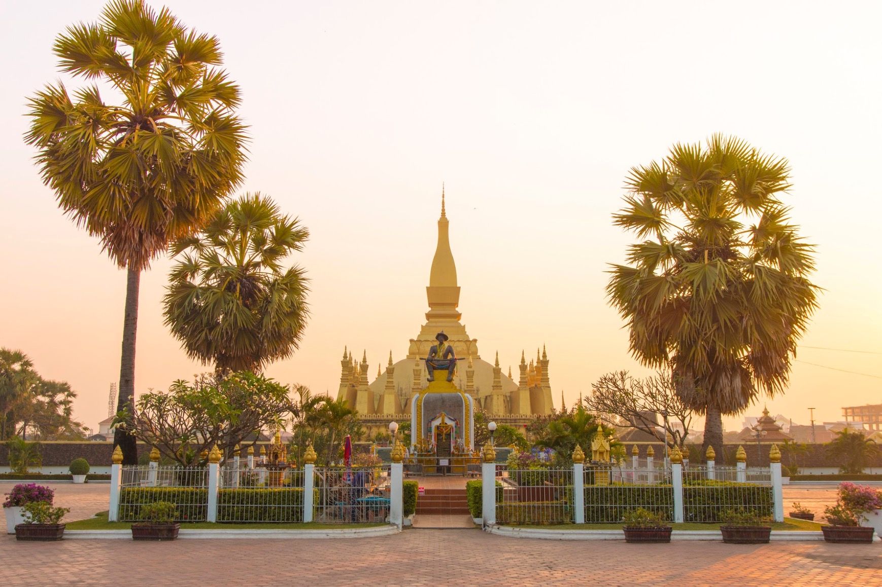 Lever de soleil, Vientiane - Laos ©Istock