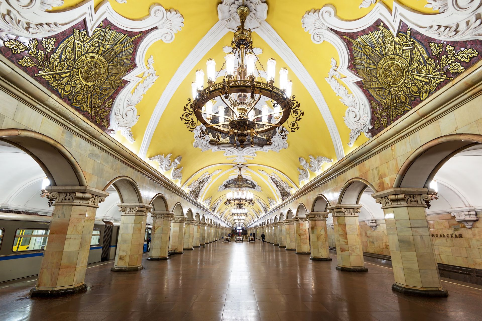 Station Komsomolskaïa, Moscou - Russie