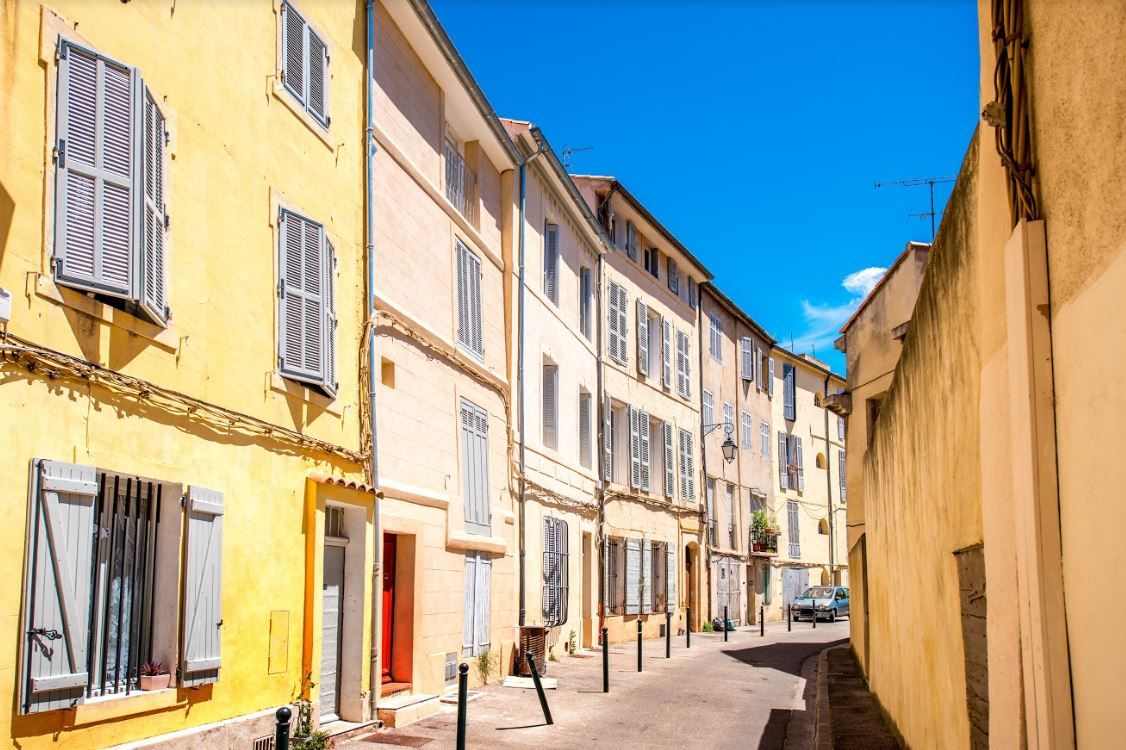 Rue d'Aix-en-Provence - France