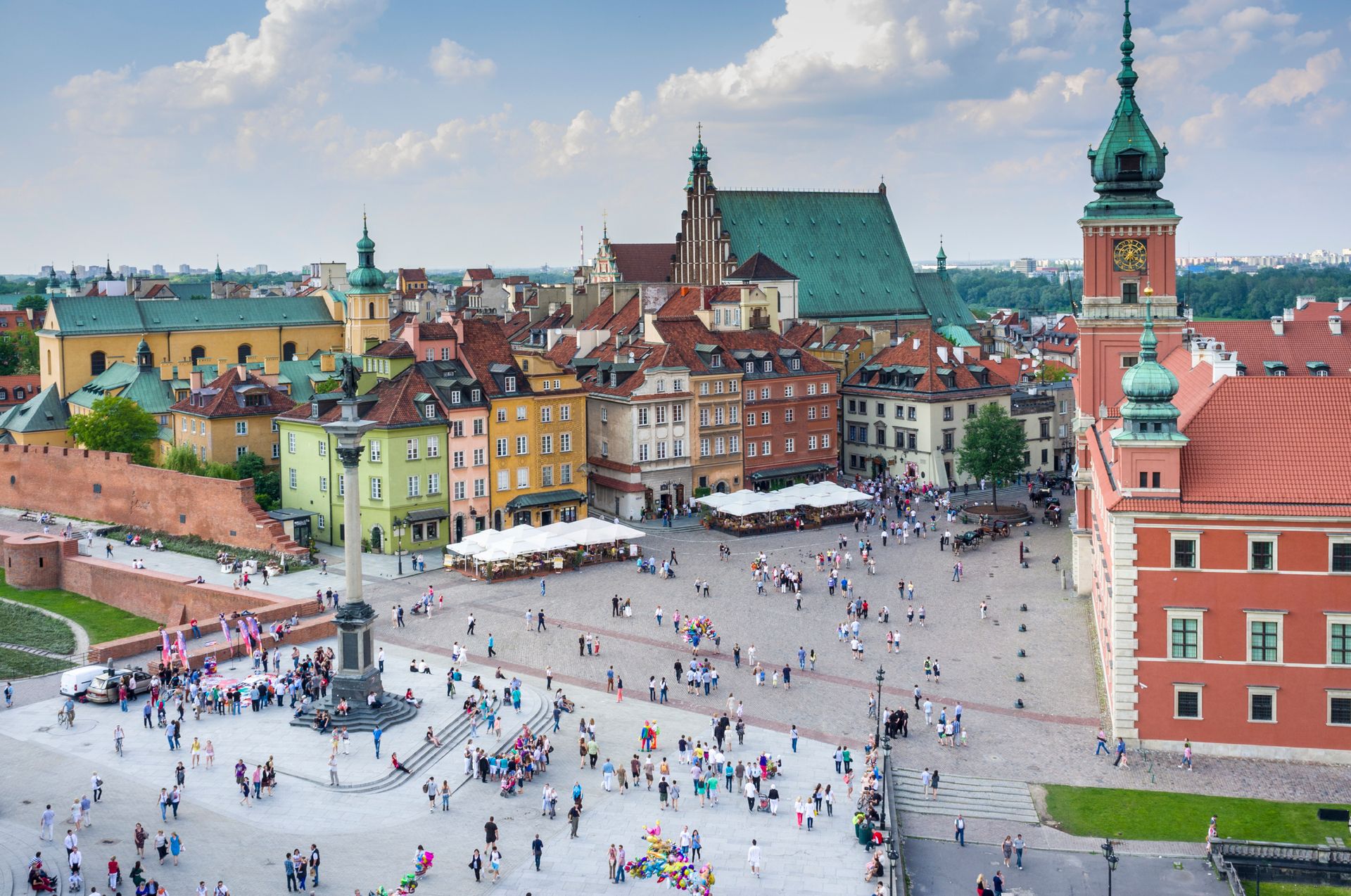 Vieille ville de Varsovie, Varsovie - Pologne ©iStock