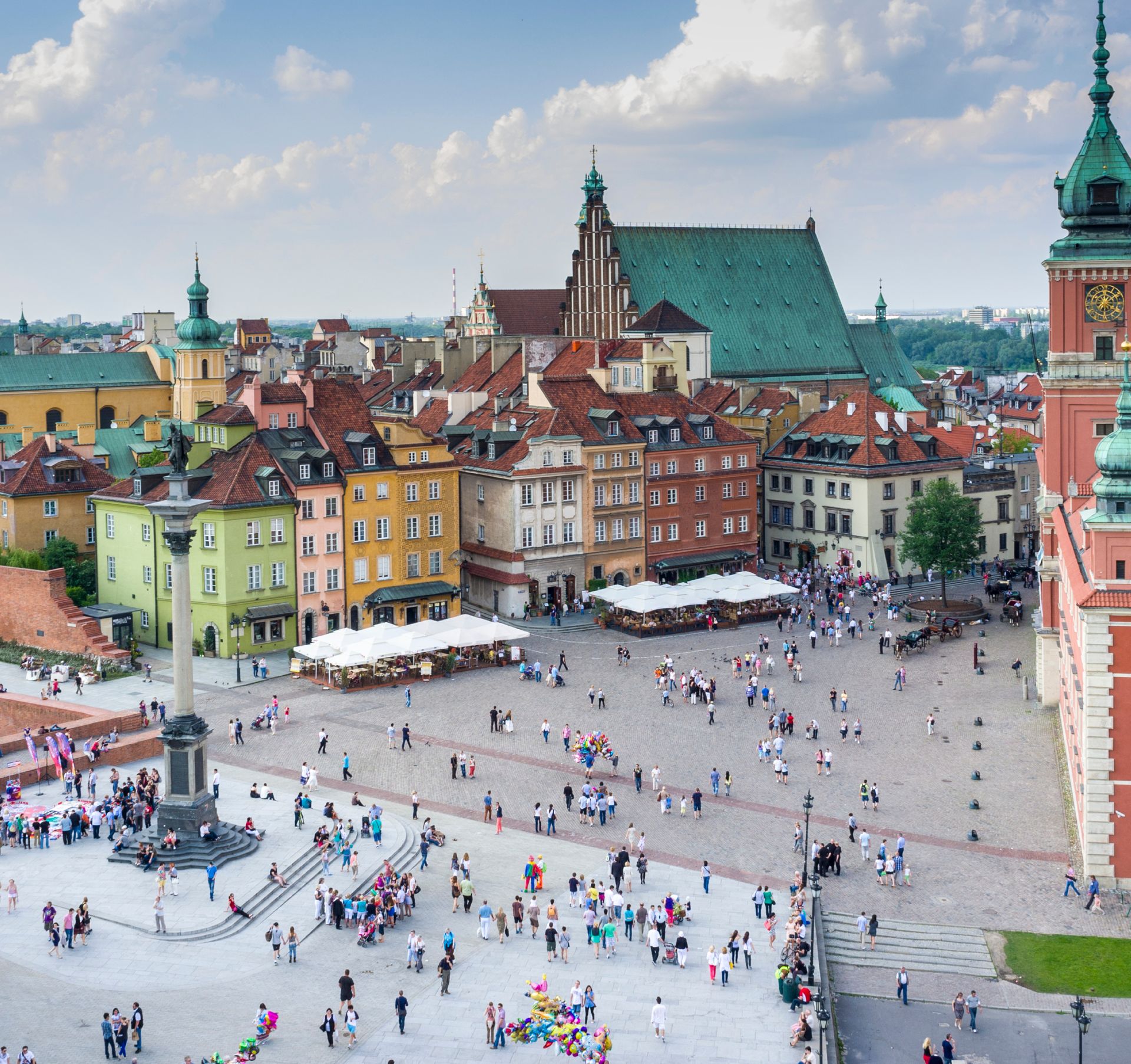 Vieille ville de Varsovie, Varsovie - Pologne ©iStock