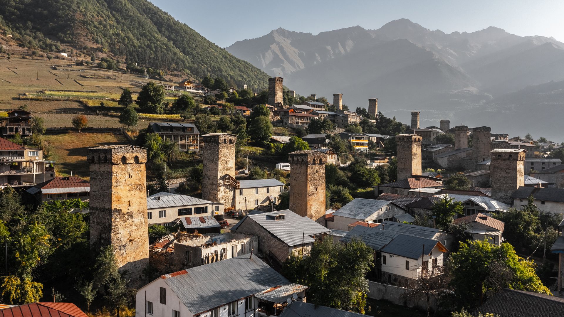 Le village de Mestia