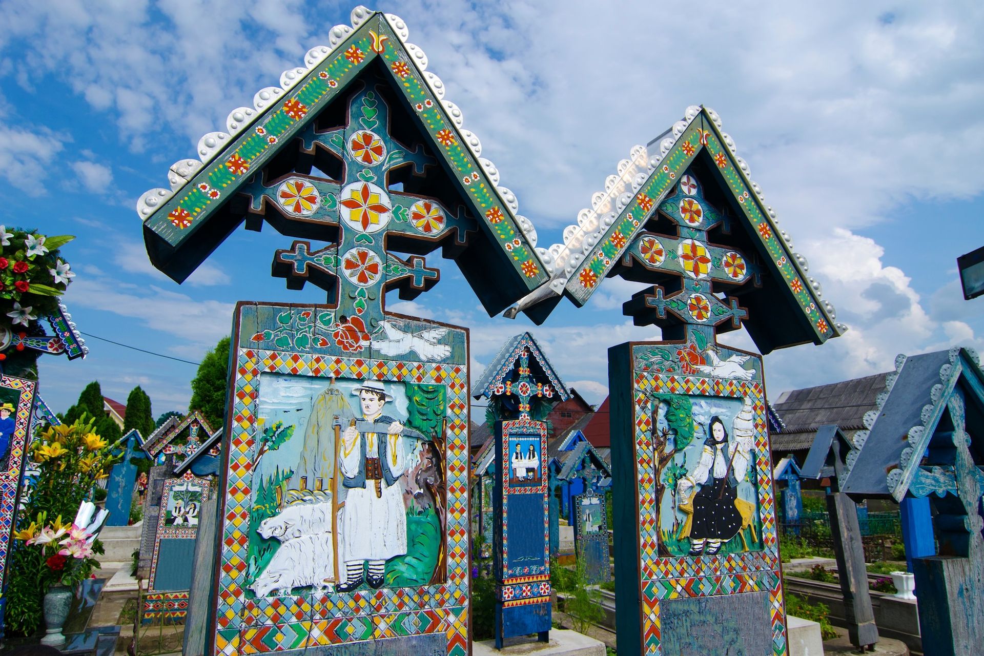 Cimetière Joyeux, Sapanta - Roumanie