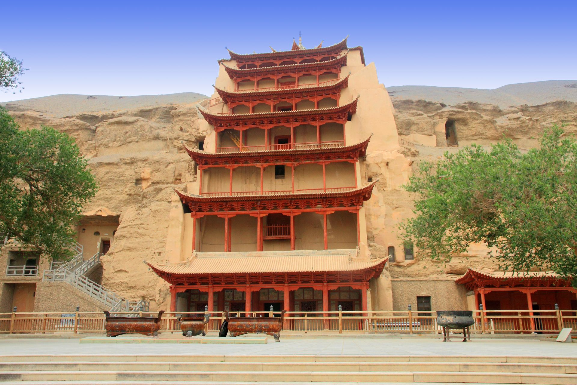 Grottes de Mogao, Dunhuang - Chine ©iStock