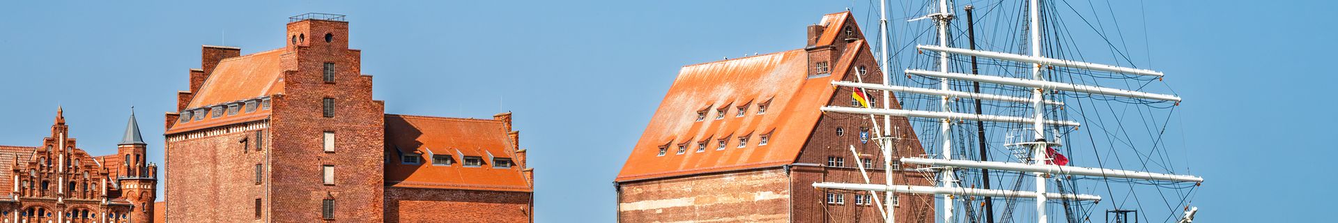 Stralsund avec les anciens entrepôts