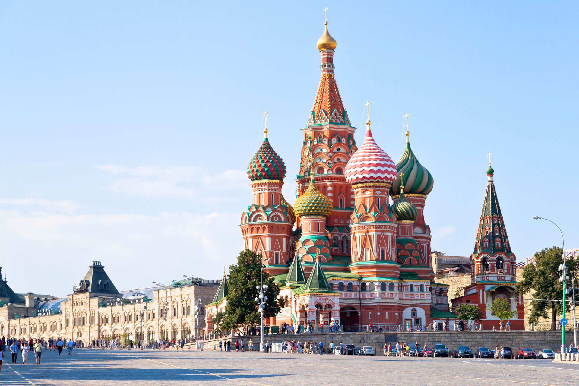 Cathédrale Saint-Basile, Moscou - Russie ©iStock